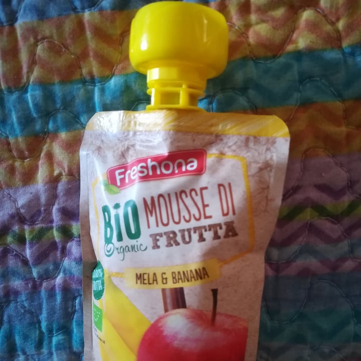 photo of Freshona bio mousse mela e banana shared by @sonika84 on  29 Jun 2022 - review