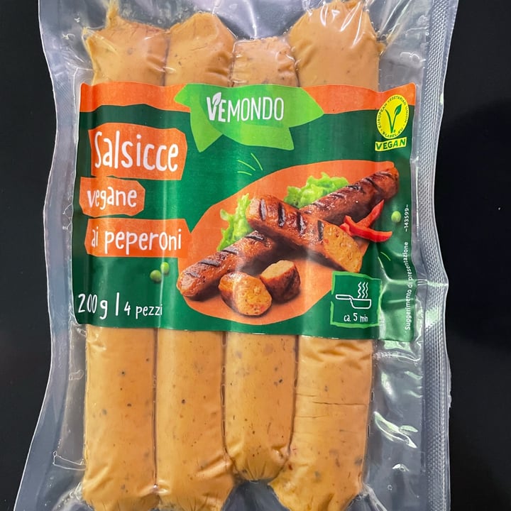 review photo of Vemondo Salsicce Vegane ai peperoni shared by @lazycat on 01 Oct 2022 - review