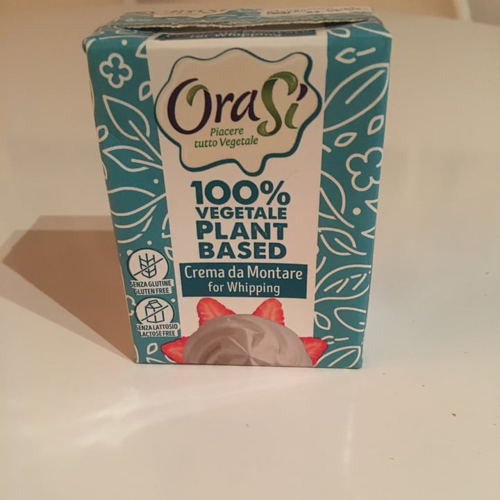 photo of OraSí 100% Plant based crema da montare shared by @apfel on  07 Jan 2022 - review