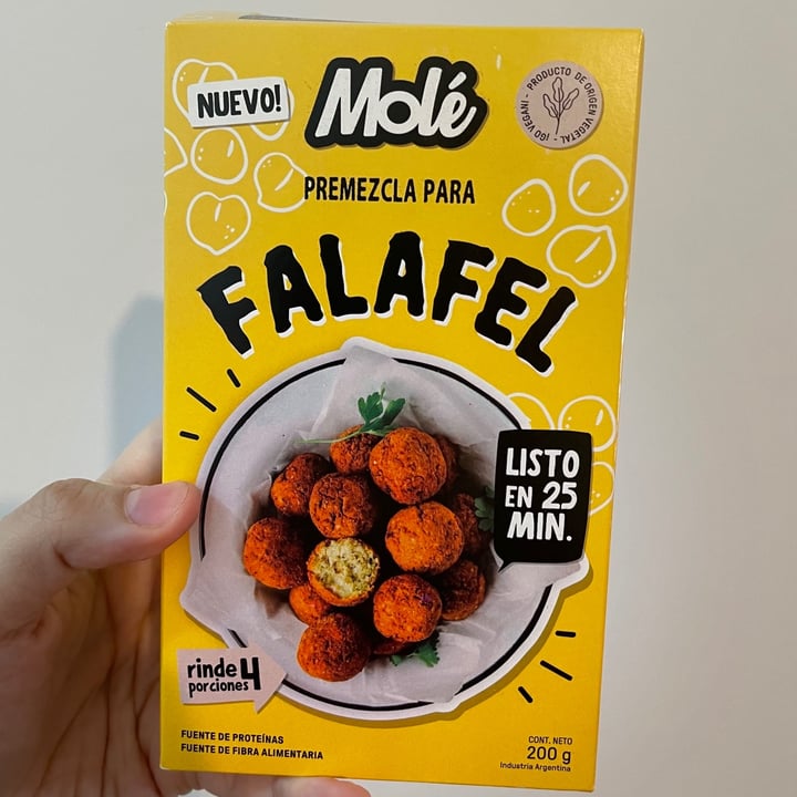 photo of Molé Premezcla Para Falafel shared by @lulifante on  08 Jul 2021 - review