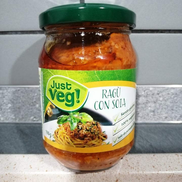 photo of Just Veg! (ALDI Italy) Ragù Con Soia shared by @thekindseed on  18 Apr 2021 - review