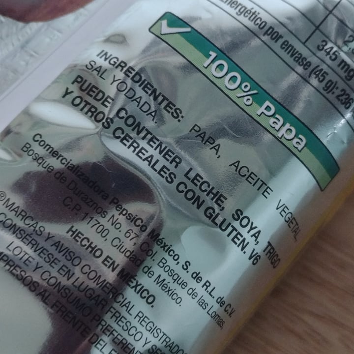 review photo of Sabritas Receta Crujiente shared by @laotrae on 20 Jun 2022 - review