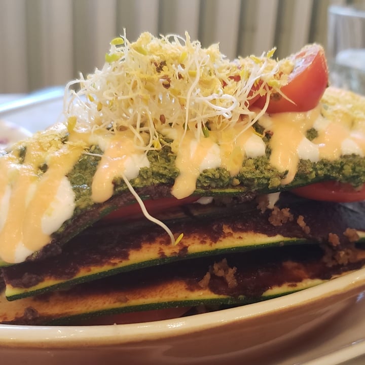 photo of The Living Cafe Zucchini Lasagne shared by @mqccha on  06 Apr 2022 - review