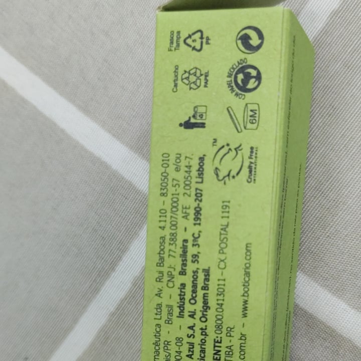 review photo of O Boticário Rímel shared by @ericadeemoraes on 10 Aug 2022 - review