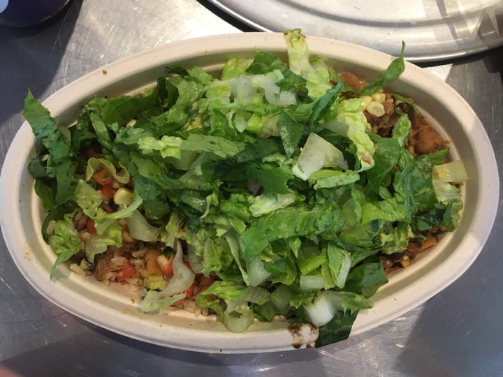 photo of Chipotle Mexican Grill Veggie Bowl shared by @plants on  29 Jul 2018 - review