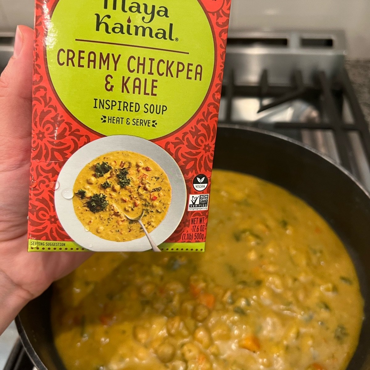 Maya Kaimal creamy chickpea & kale soup Reviews abillion