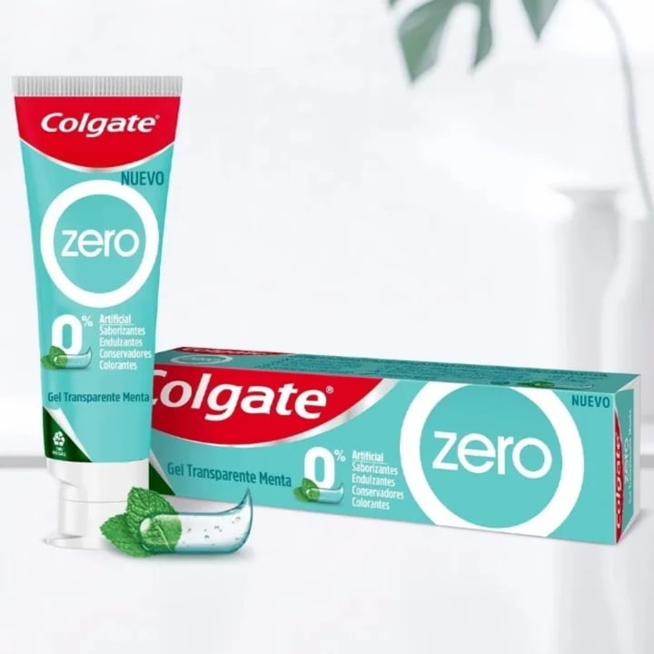 photo of Colgate Zero Gel Transparente Hierbabuena shared by @ailuveg on  18 Apr 2022 - review