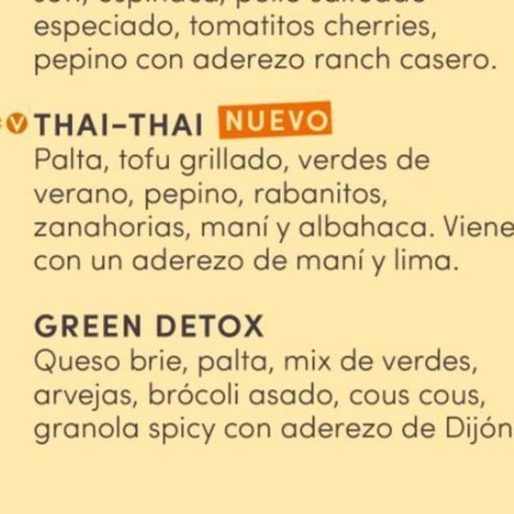 review photo of Green eat Thai-Thai Salad shared by @chelldu on 22 Feb 2022 - review