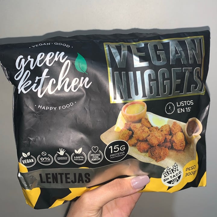 photo of Green kitchen Nuggets Veganos de Lentejas shared by @ariagosti on  30 May 2021 - review