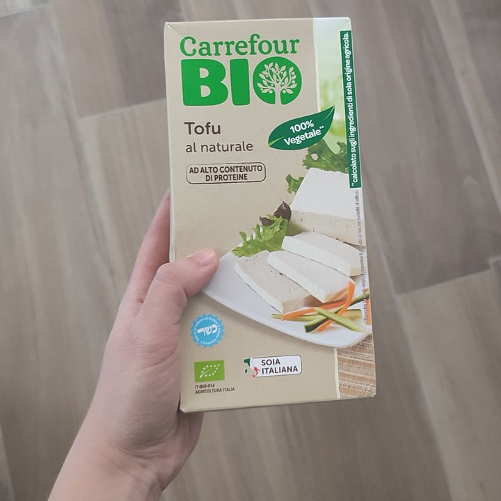 photo of Carrefour Bio Tofu shared by @hella on  11 Dec 2022 - review