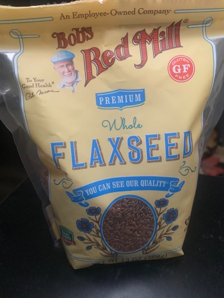 photo of Bob's Red Mill Whole Flaxseed shared by @soymilky on  10 Oct 2019 - review