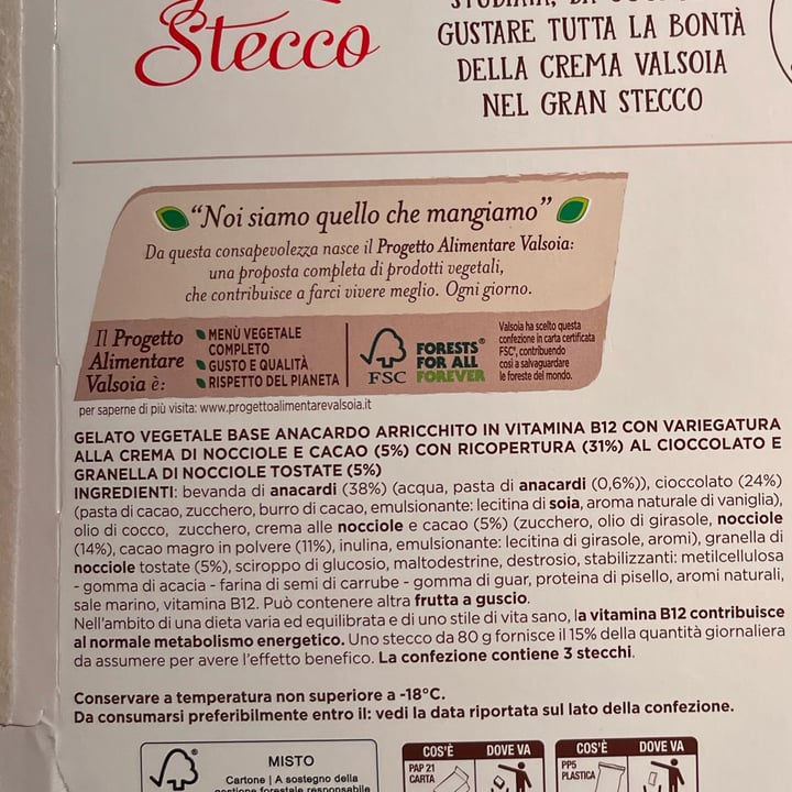 photo of Valsoia Gelato gran stecco shared by @beap on  12 Aug 2022 - review