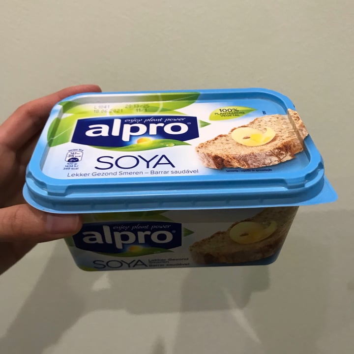 photo of Alpro Soya butter shared by @maggiefrancox on  11 Mar 2021 - review