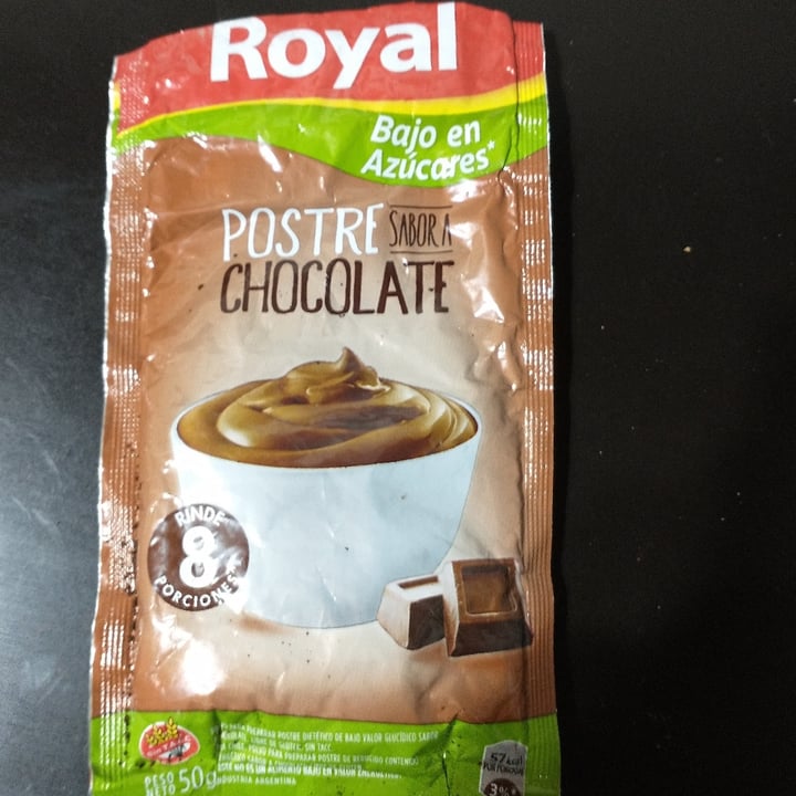 photo of Royal Postre sabor Chocolate shared by @xiomara99 on  17 Jun 2020 - review
