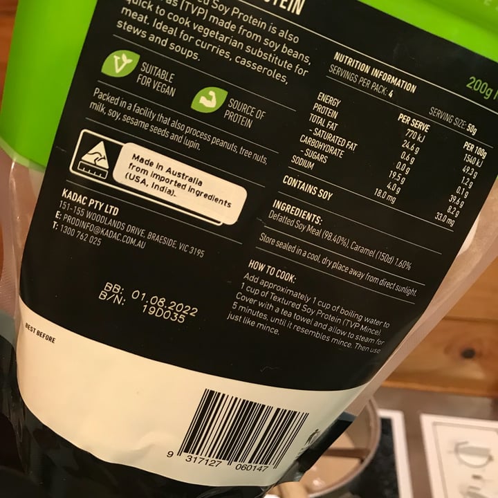 review photo of Lotus Biscoff Textured Soy Protein shared by @coconutmocha on 05 Nov 2021 - review