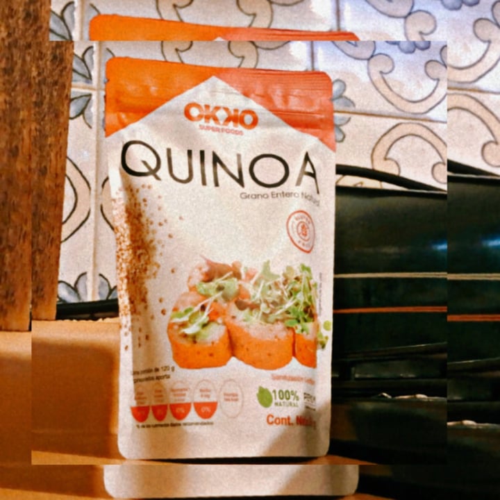 photo of Okko Super Foods Quinoa shared by @alinerequena on  21 Jul 2020 - review