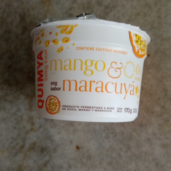 photo of Quimya Yogurt Mango Maracuya shared by @anavegar on  08 Oct 2020 - review