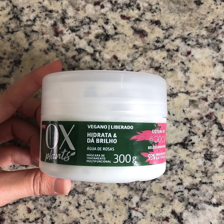 review photo of Ox plants Ox Plants Máscara de Tratamento shared by @luizafloripa on 29 May 2022 - review