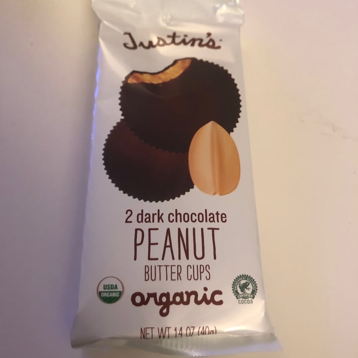 photo of Justin's Dark Chocolate Peanut Butter Cups shared by @happyharo on  21 Feb 2020 - review