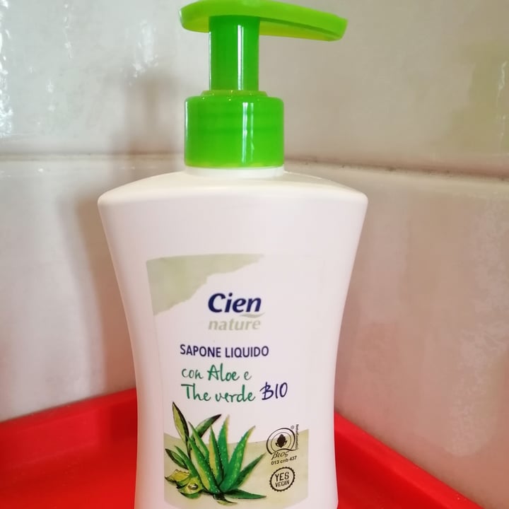 photo of Cien nature sapone liquido con aloe e the verde shared by @serelove on  20 May 2022 - review