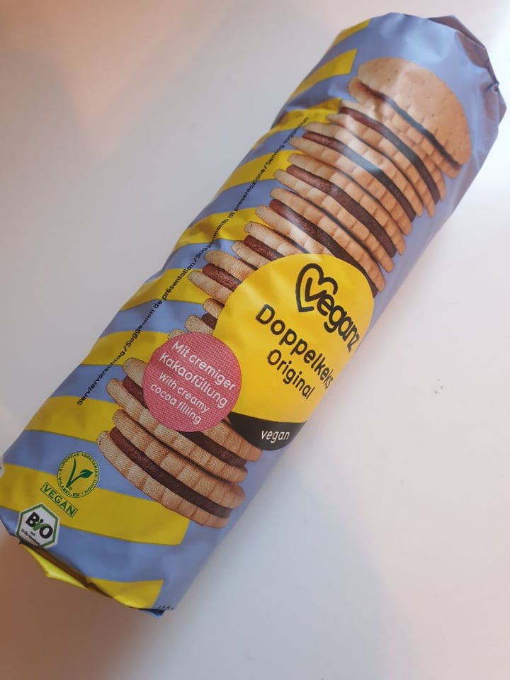 photo of Veganz Doppelkeks Original (Biscuit Sandwiches) shared by @einavgutman on  20 Jan 2020 - review