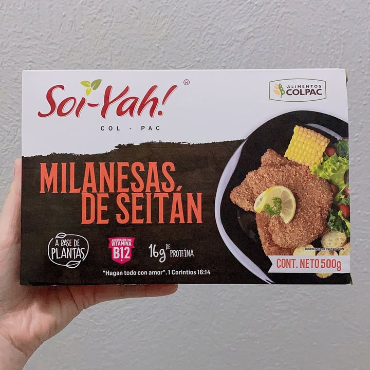 photo of Soi-yah! Milanesas De Seitan. shared by @aambrose on  05 Aug 2021 - review