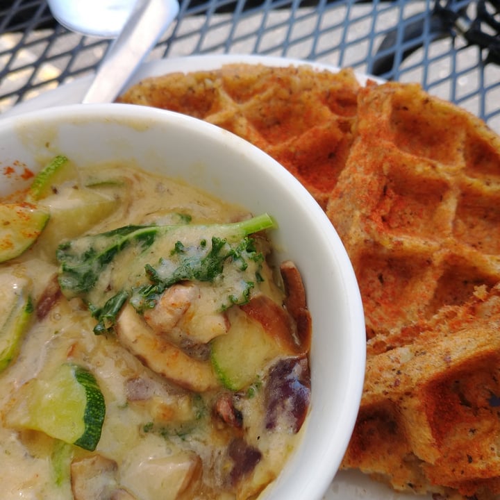 review photo of Nectar Cafe Potato Waffle shared by @gr8tfulred on 24 Aug 2021 - review
