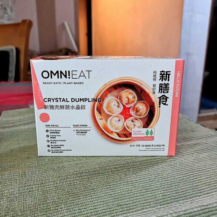photo of Omn!meat Crystal Dumpling shared by @raffymabanag on  01 Oct 2021 - review