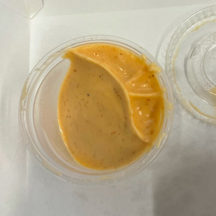 photo of PLNT Burger Spicy aioli sauce shared by @veganfoodcrazy on  25 Mar 2022 - review