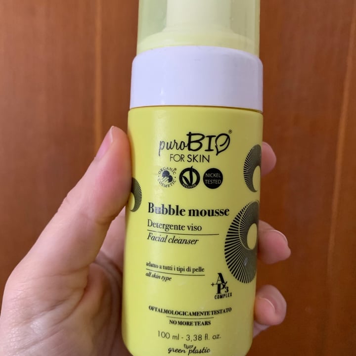 photo of PuroBIO Cosmetico Bubble mousse shared by @chiachia75 on  15 Apr 2021 - review