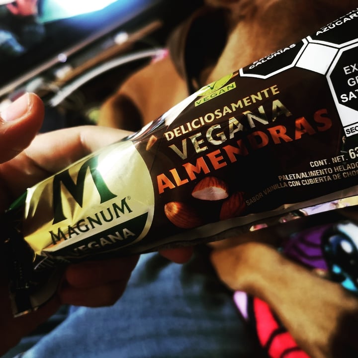 photo of Holanda Magnum vegana Almendras shared by @danyshelb on  17 Jan 2022 - review