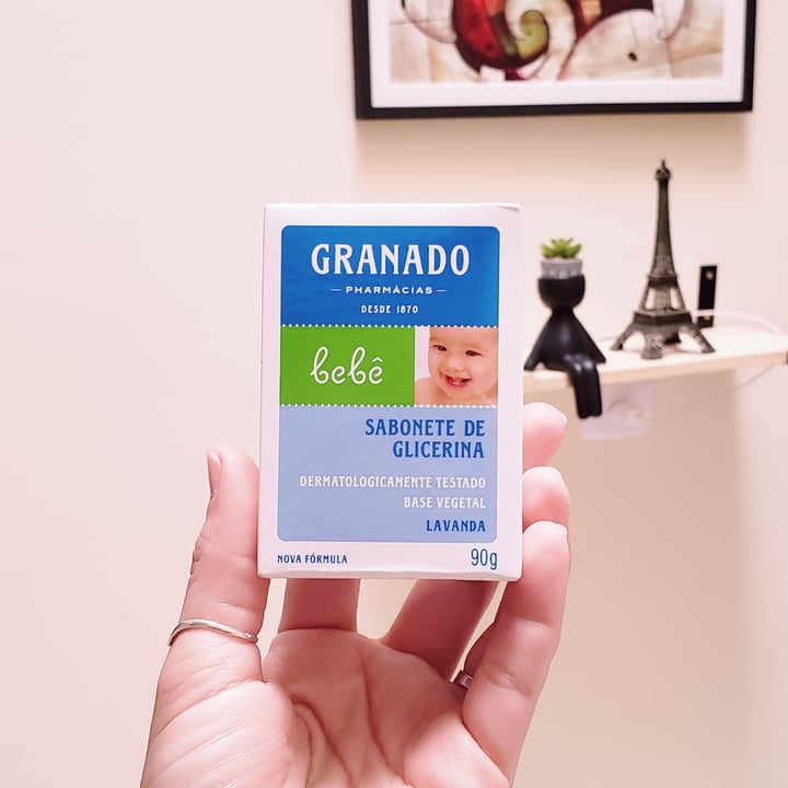 review photo of Granado Sabonete para bebê lavanda shared by @tainadarosavilela on 24 Oct 2022 - review