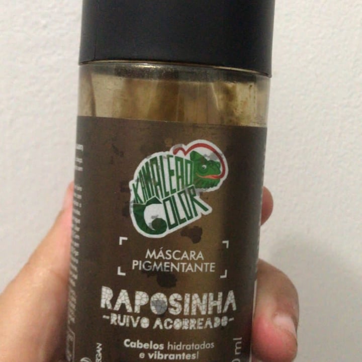 photo of Kamaleão Color Máscara Pigmentante Raposinha shared by @janainaribeiro on  06 May 2022 - review