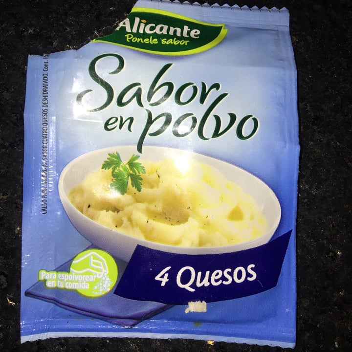 photo of Alicante Sabor en Polvo 4 Quesos shared by @malucasali on  26 Oct 2020 - review