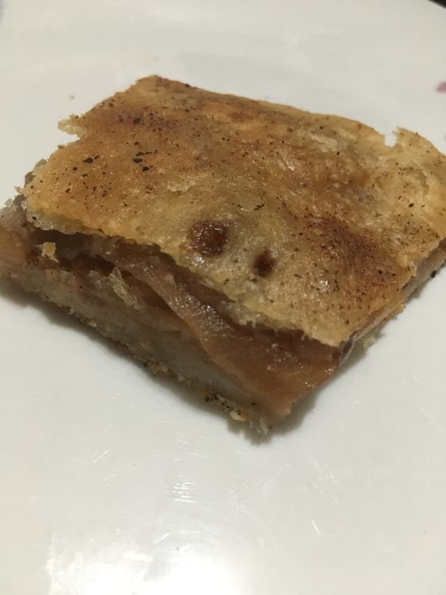 Foto do prato “Pay de manzana”