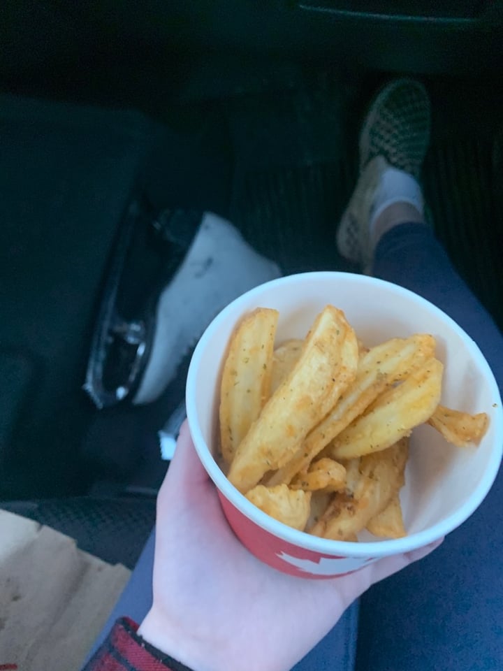 photo of Tim Hortons Potato Wedges shared by @veganmegandl on  14 Jan 2020 - review