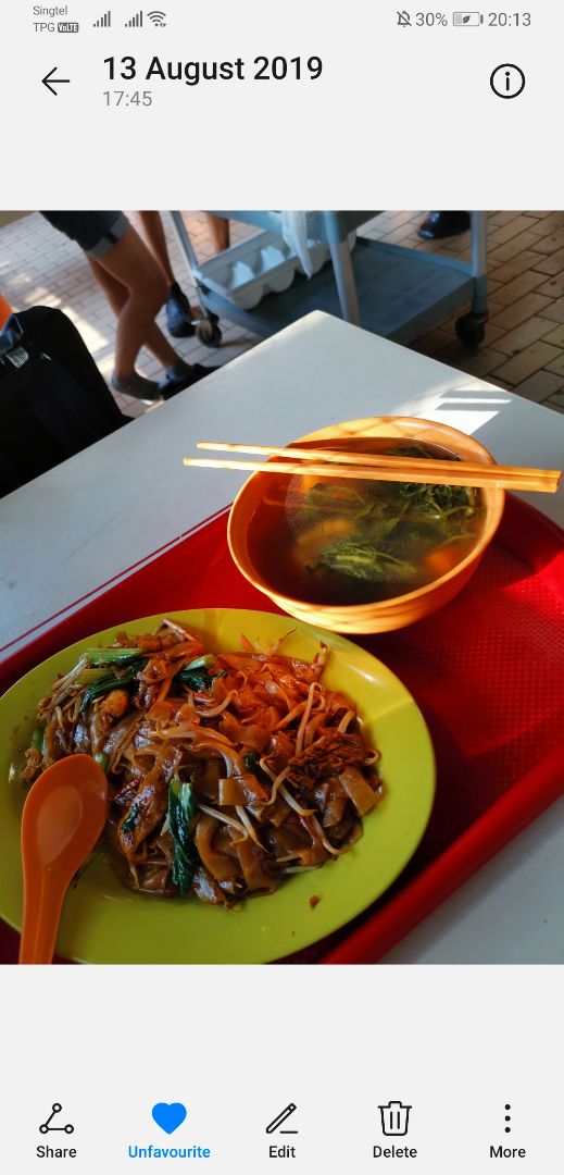 photo of Bishan Vegetarian Char Kway Teow with Watercress Soup shared by @-chu on  22 Apr 2020 - review
