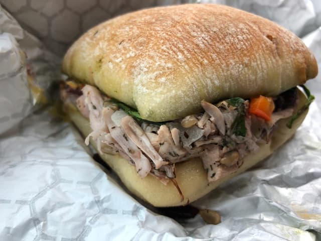 Photo du plat “Jackfruit Tuna Melt”