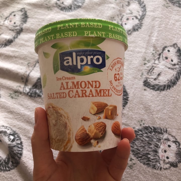 review photo of Alpro Almond Salted Caramel Ice Cream shared by @francypancy on 18 Mar 2020 - review
