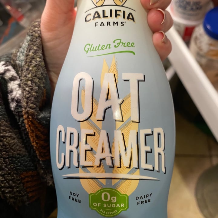 photo of Califia Farms Oat creamer gluten-free shared by @pam22 on  03 Dec 2020 - review