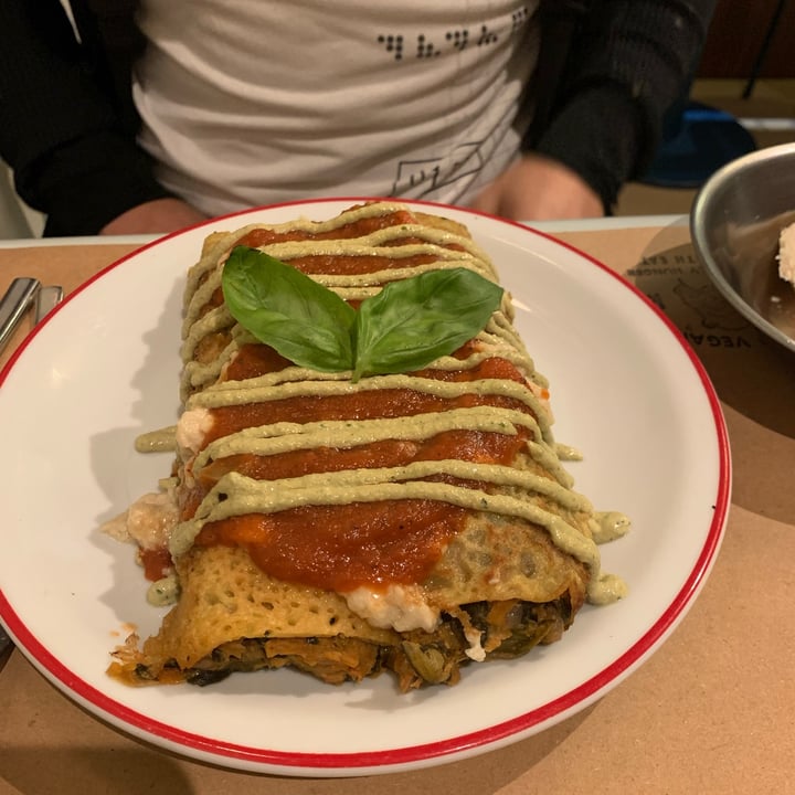 photo of Gordo Vegano canelones Con Salsa shared by @sechague on  21 Sep 2022 - review