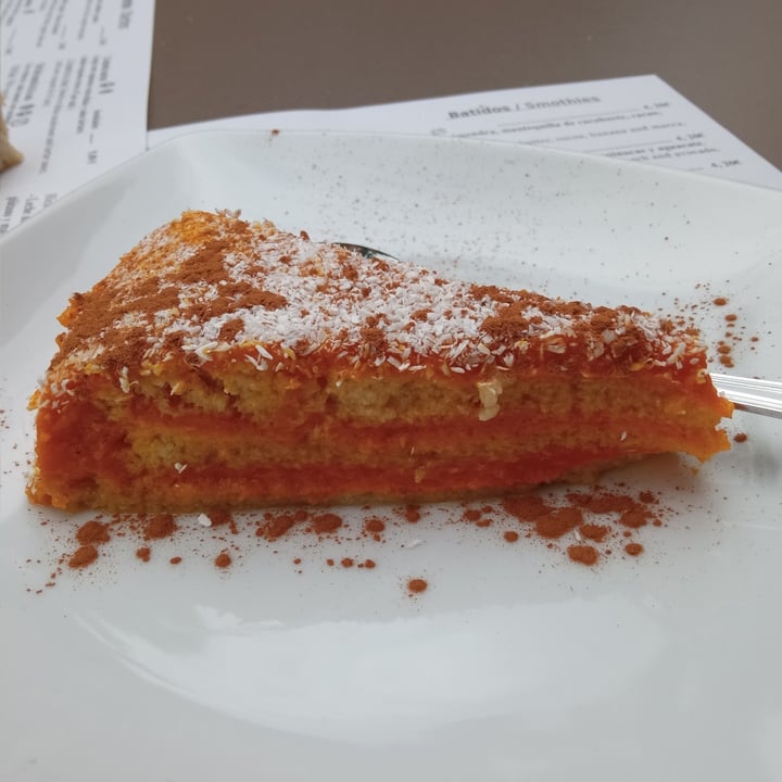 photo of Restaurante Hicuri Art Vegan Tarta de zanahoria shared by @marmigar on  29 Apr 2021 - review