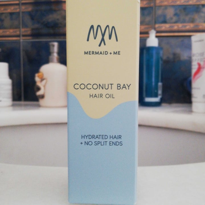 photo of Mermaid + Me Coconut Bay Hair Oil shared by @cristina71 on  03 Apr 2021 - review