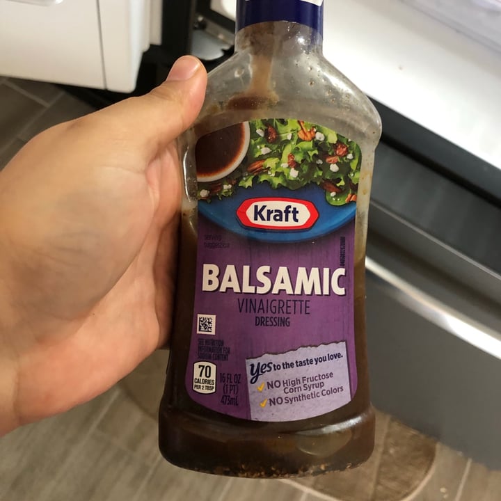 photo of Kraft Balsamic Vinaigrette shared by @valeskafreire on  19 Jul 2021 - review