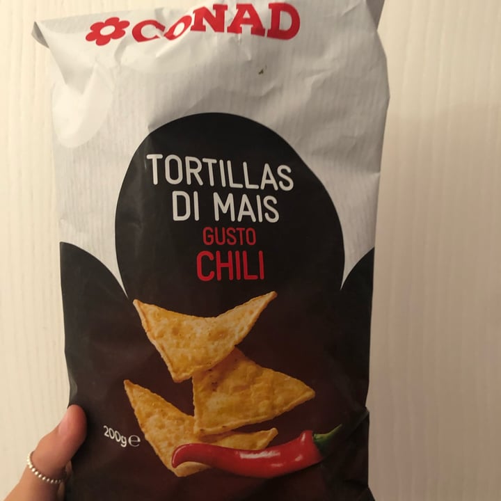 photo of Conad Tortillas di mais gusto chili shared by @margheritapalagi on  17 Sep 2022 - review
