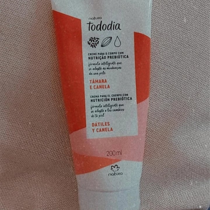 review photo of Natura Tododia creme para o corpo tâmara e canela shared by @isahh on 24 Sep 2021 - review