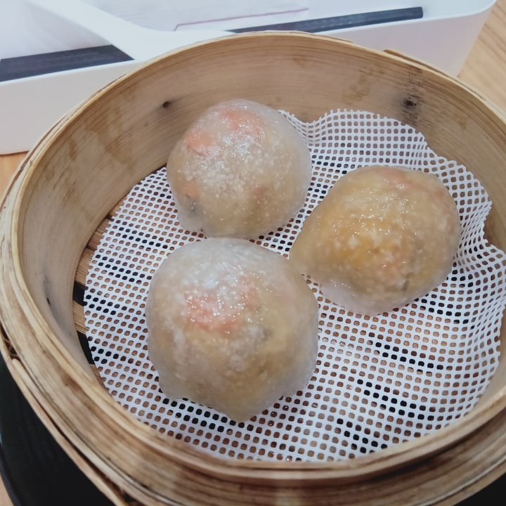 photo of Lotus Café 蓮心食坊 mala crystal dumplings shared by @veganspicegirl on  11 Jun 2022 - review