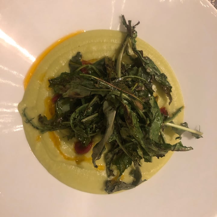 review photo of Capra e Cavoli vegetariano, vegano e pesce Vellutata di fave shared by @elele on 01 Oct 2021 - review