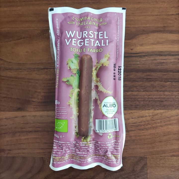 photo of Compagnia Italiana wustel vegetali, tofu e farro shared by @rob7 on  06 Jul 2022 - review