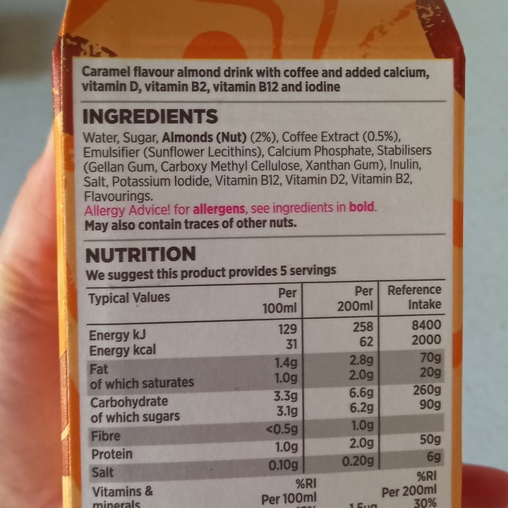 photo of ASDA Caramel flavour almond coffee drink shared by @emmabradley on  23 Sep 2021 - review